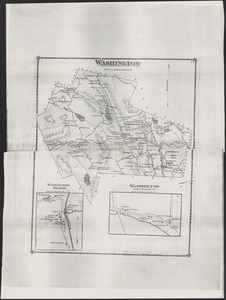 1876 Map of Washington