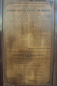 Weights and Measures Cabinet Notice