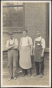 Andy Drea, William Woodlock, Pat Connors, 1910