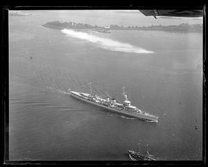 Unidentified ship