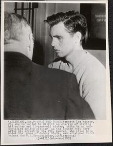 Arraigned today