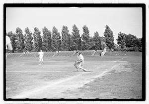 Women's baseball game
