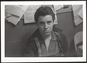 Young man looking at the camera