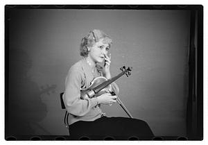 Ruth Posselt, violinist