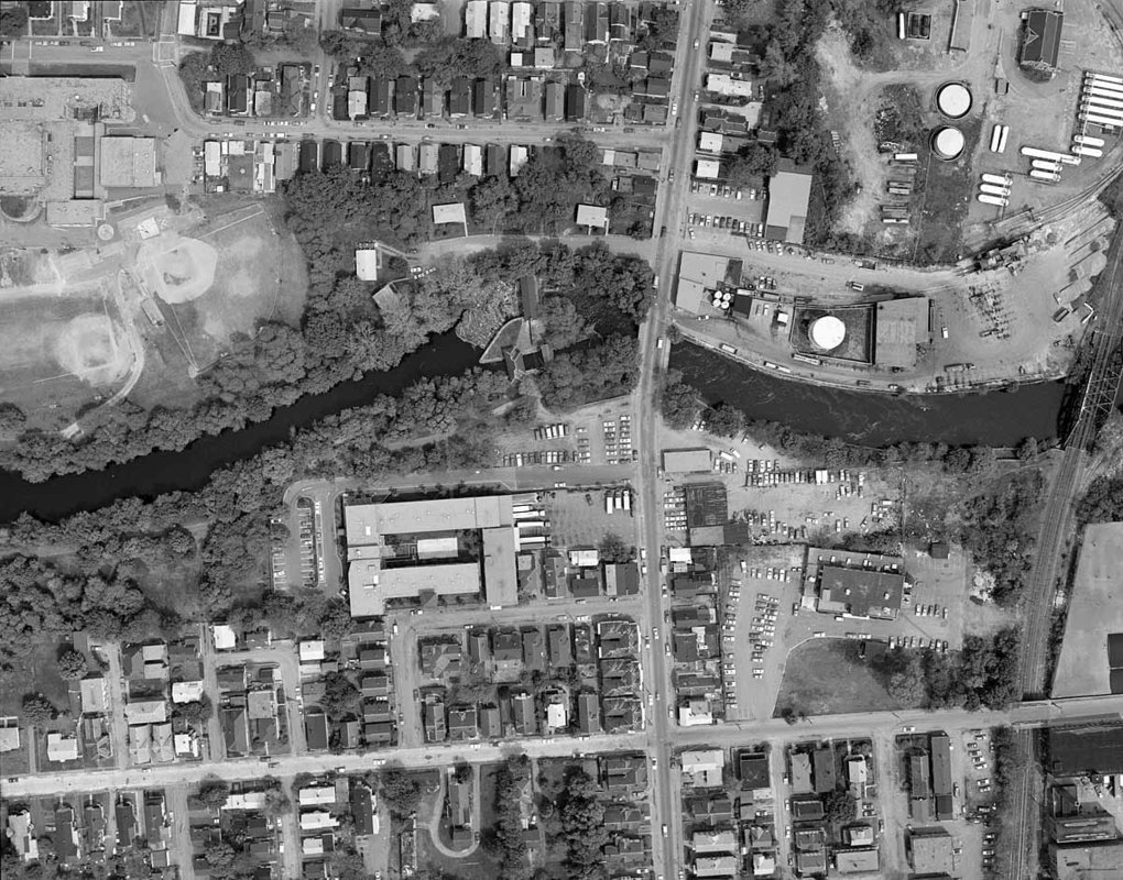 Pawtucket Canal at Francis Gate Digital Commonwealth