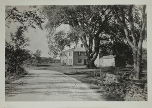 First View of 280 South Great Road, c. 1899.