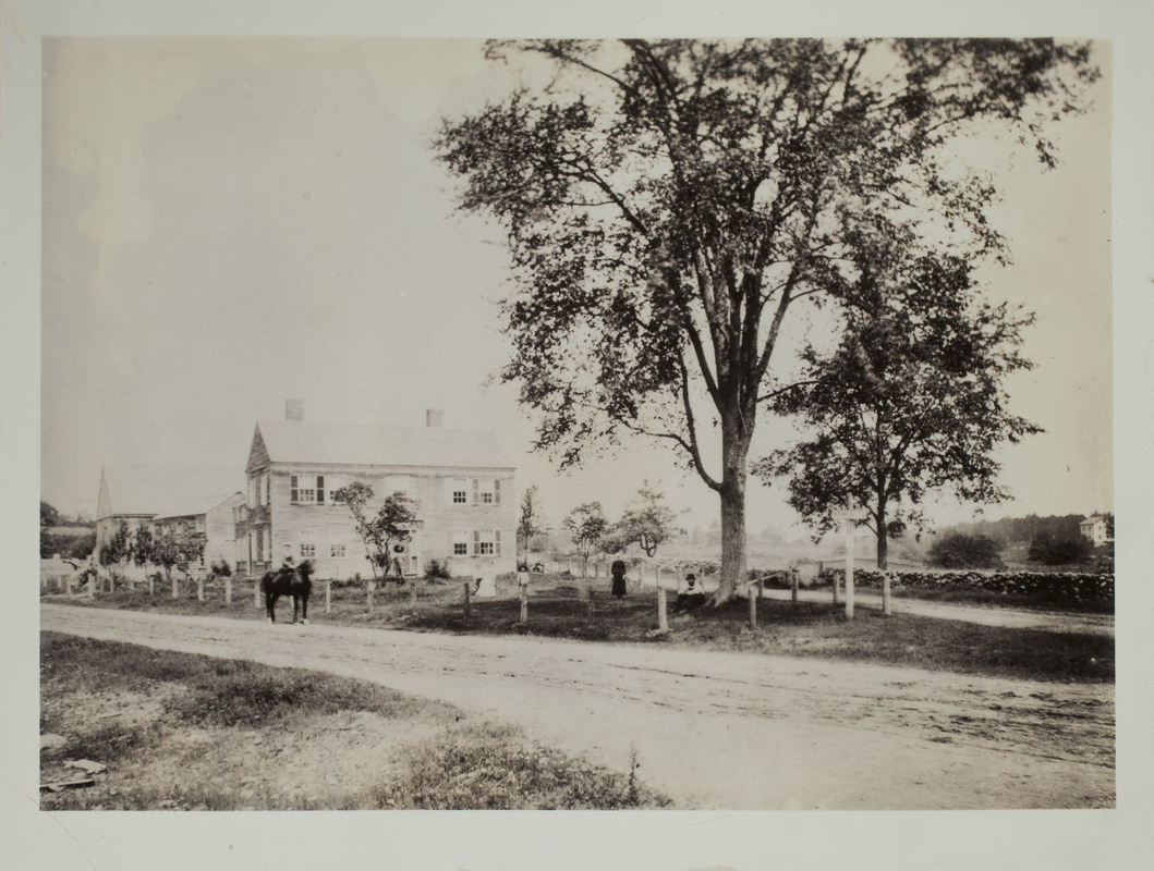 First View of 236 South Great Road, c. 1870.