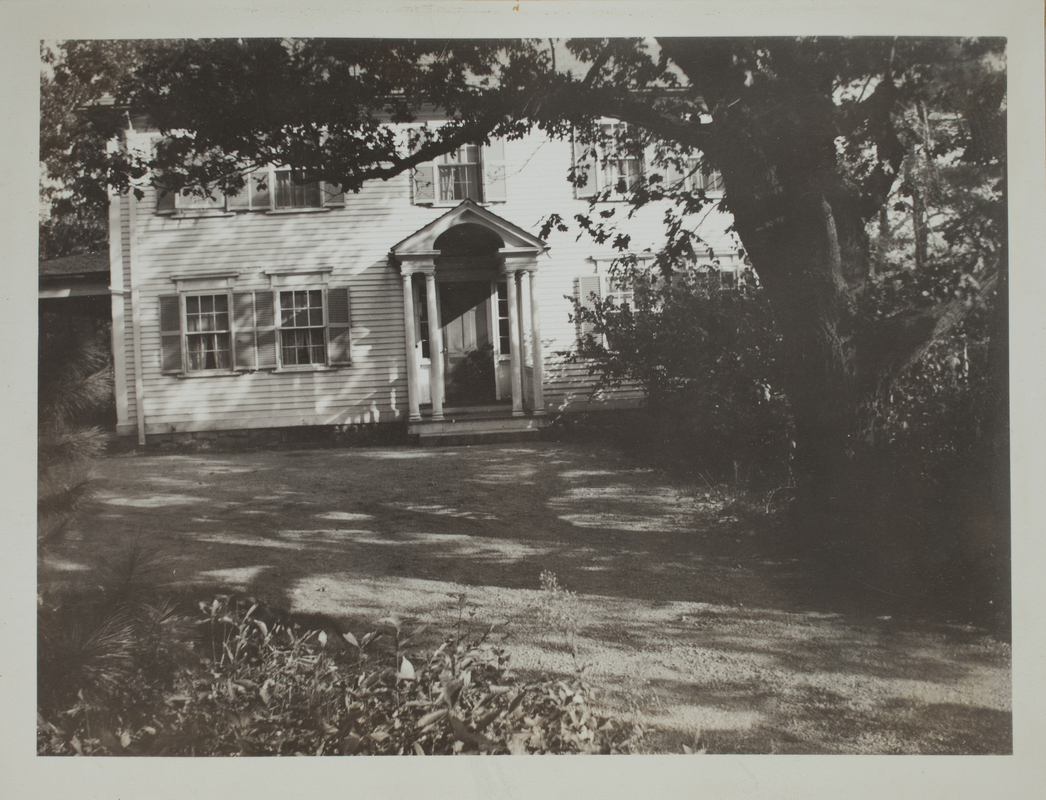 Second View of William Jones House (currently Drumlin Farm offices), c. 1935.