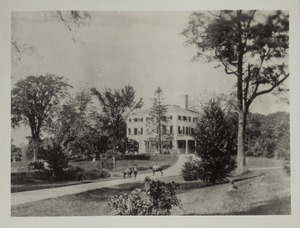 First View of Codman Estate, c. 1872.
