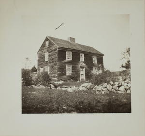 Third view of Nelson House, Minute Man National Historical Park, undated.