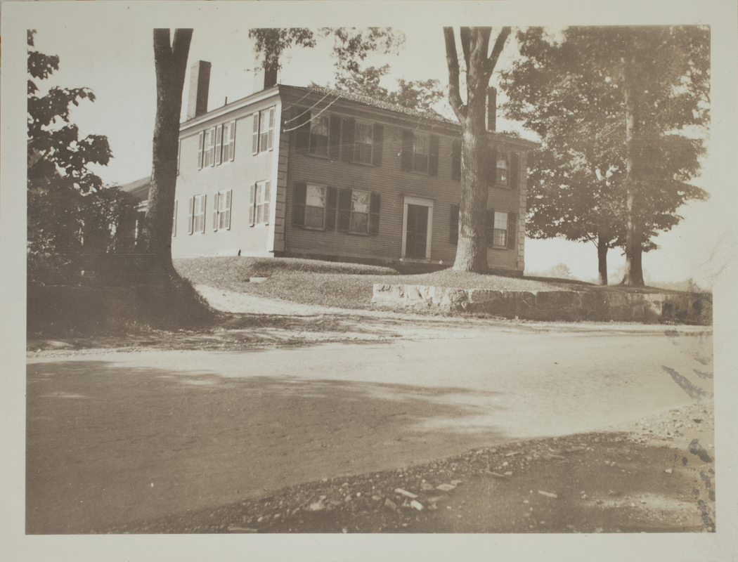 Second view of Brooks Tavern, Minute Man National Historical Park, c. 1935.