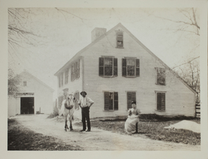 First view of Brooks-Bean House, c. 1888.