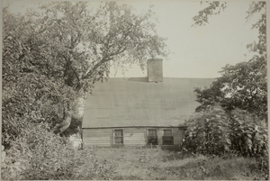 Third (Rear) view of Brooks-Bean House, undated.
