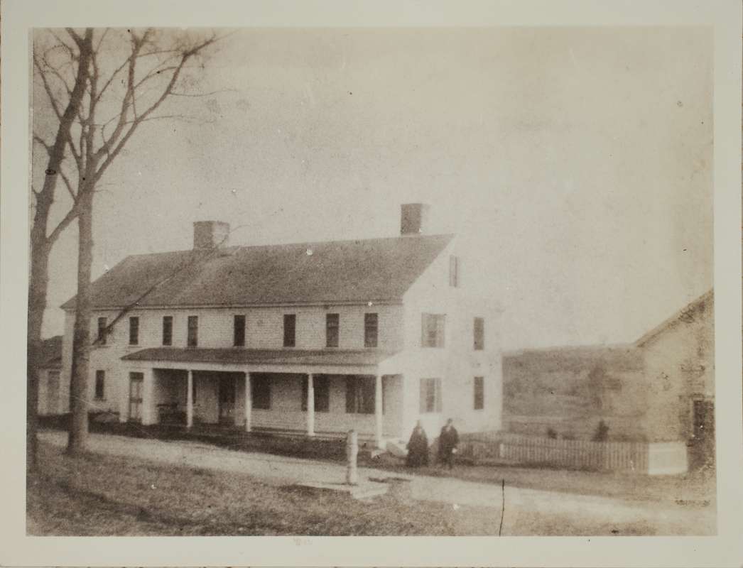 First view of 7 Old Lexington Road, c. 1875.