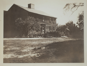 Second view of Hartwell Tavern, Minute Man National Historical Park, c. 1935.