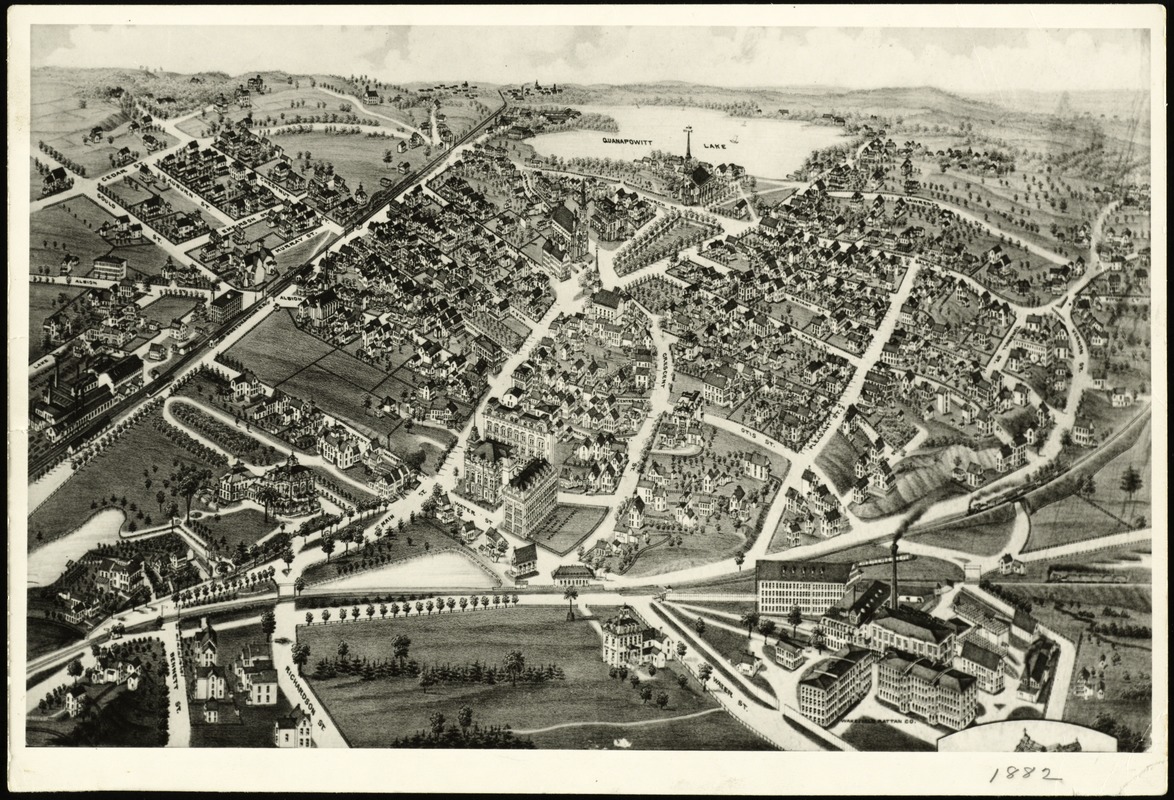 View of Wakefield, Mass., 1882
