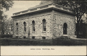 Jackson Library. Stockbridge, Mass.