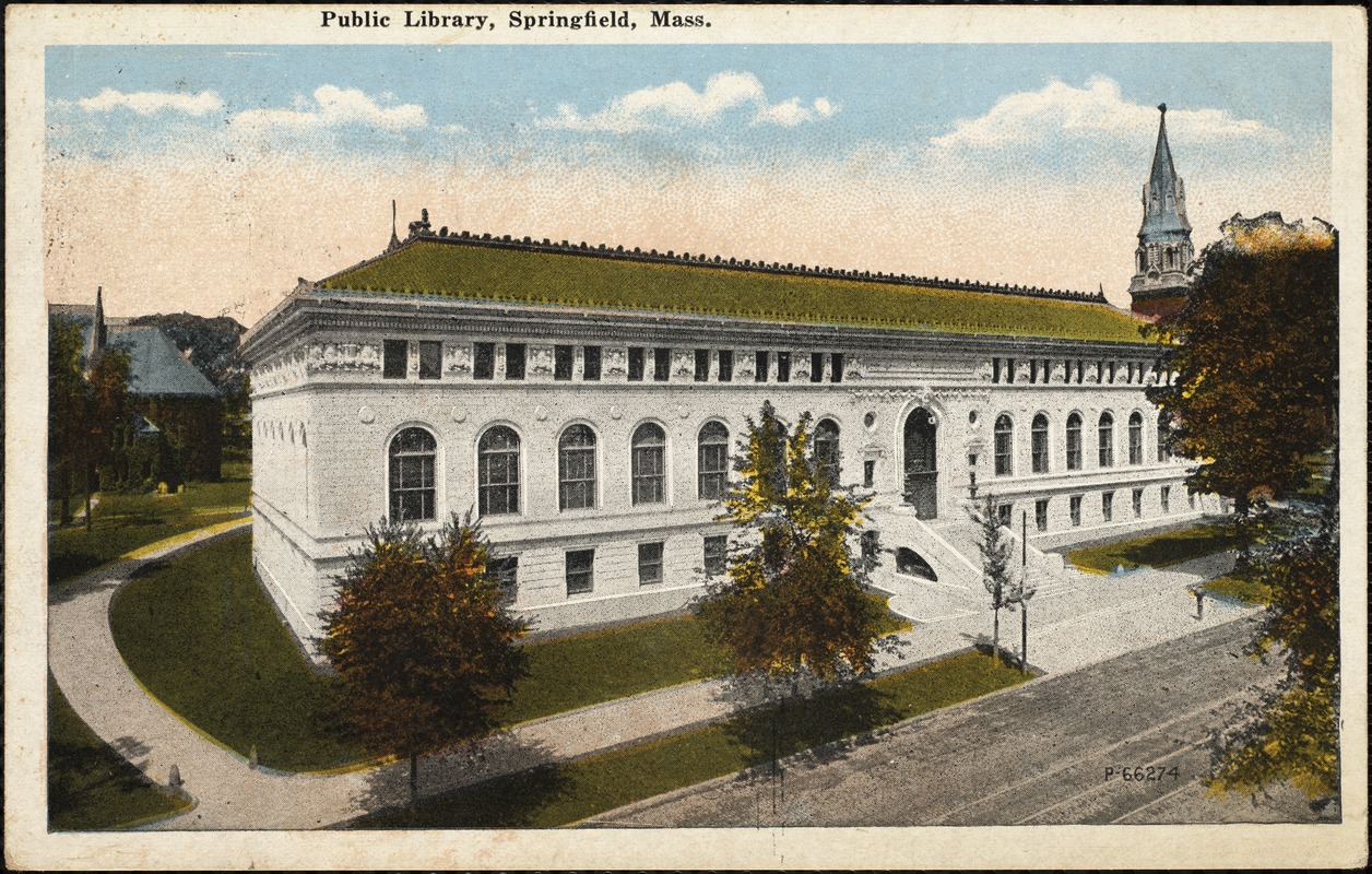 Public library, Springfield, Mass.