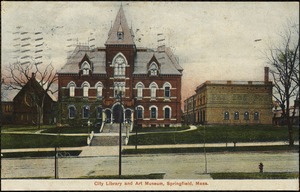 City library and art museum, Springfield, Mass.