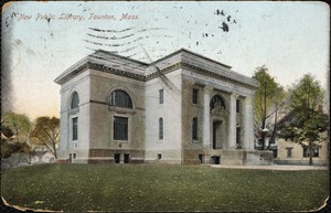 New public library, Taunton, Mass.