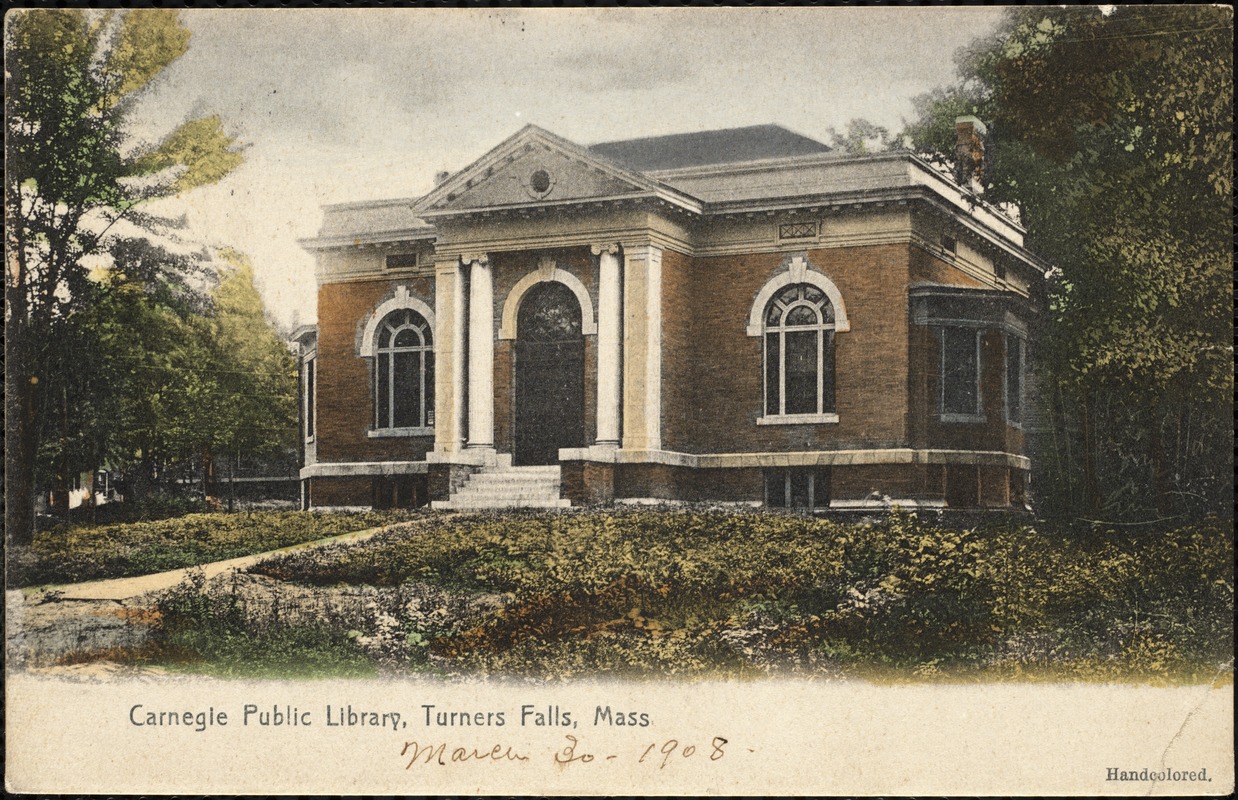 Carnegie Public Library, Turners Falls, Mass.