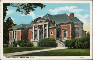 Public library, Watertown, Mass.