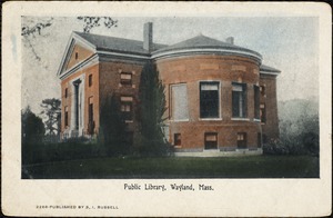 Public library, Wayland, Mass.