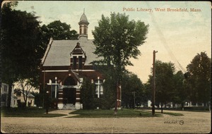 Public library, West Brookfield, Mass.