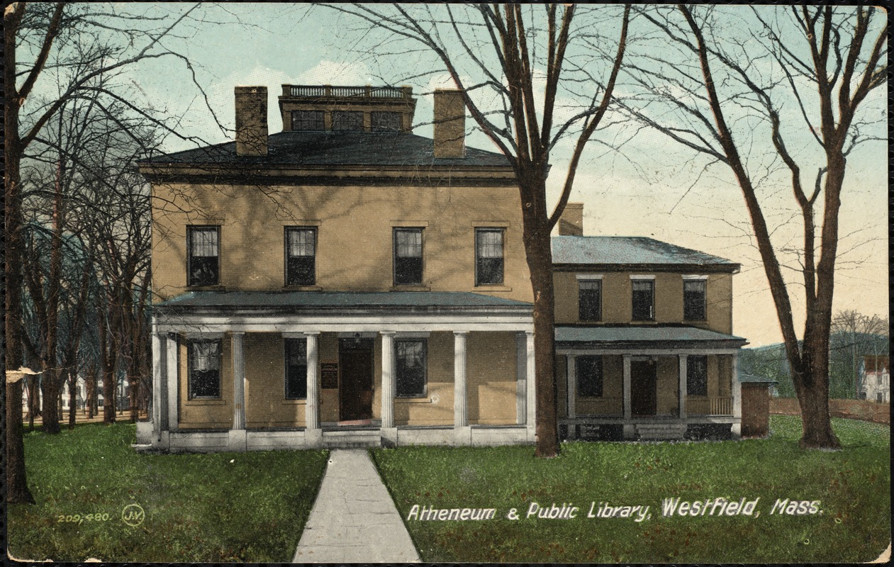 Atheneum & public library, Westfield, Mass.