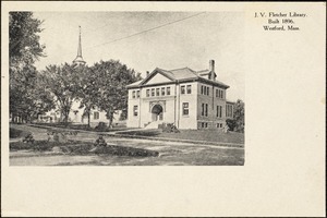 J. V. Fletcher Library. Built 1896. Westford, Mass.
