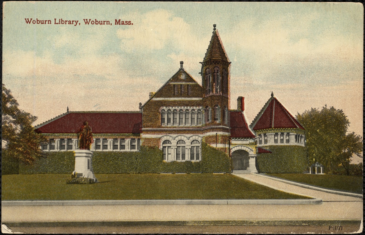 Woburn Library, Woburn, Mass. Digital Commonwealth