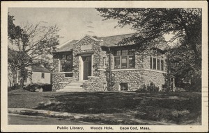 Public library, Woods Hole, Cape Cod, Mass.