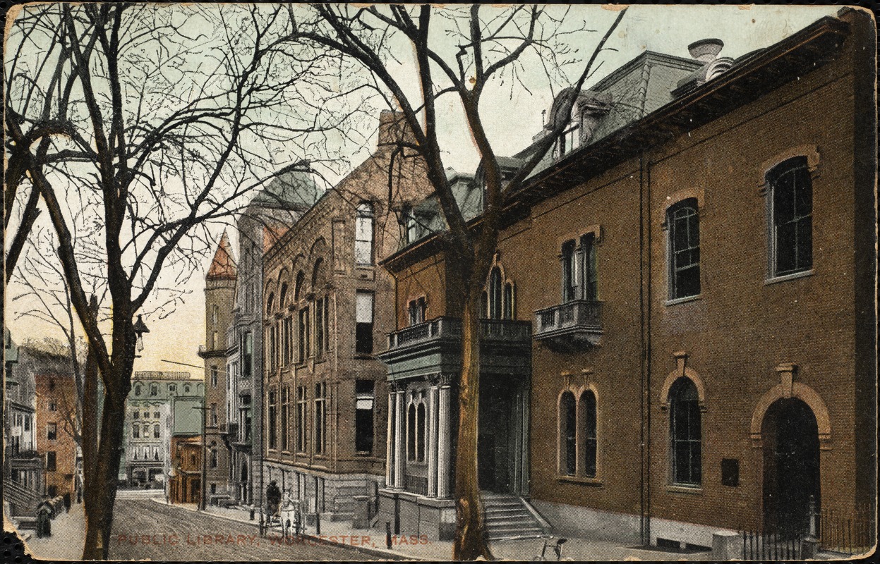 Public library, Worcester, Mass.