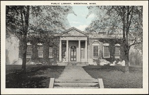 Public library, Wrentham, Mass.