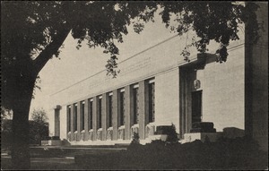 The library building, Paul Philippe Cret, architect, Alexander Buel Trowbridge, consulting architect