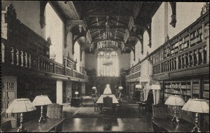 The reading room, general view