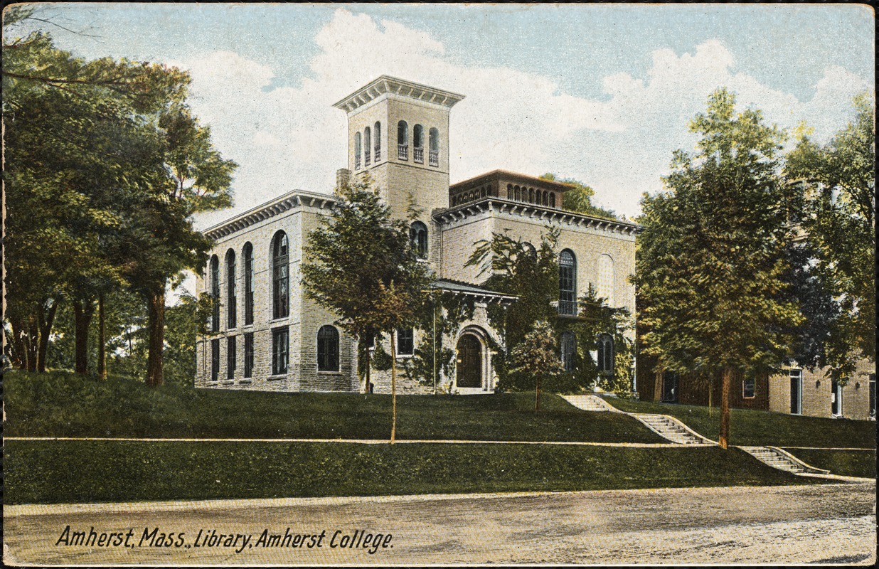 Amherst, Mass., library, Amherst College