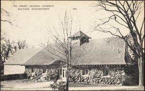 The library, Brandeis University. Waltham, Massachusetts