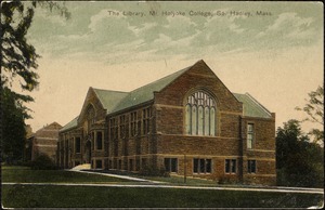 The library, Mt. Holyoke College, So. Hadley, Mass.
