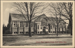 Library, Mount Holyoke College, South Hadley, Mass.