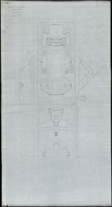 Denver Civic Center/ Planting Plan/; Scale 32'= 1" [r]