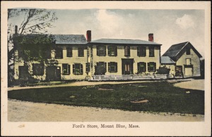Ford's Store, Mount Blue, Mass.