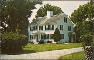 May Elms house where Rev. Samuel J. May, Pastor of First Church 1836-1842 lived