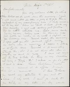 Letter from John D. Long to Zadoc Long and Julia D. Long, September 1, 1865