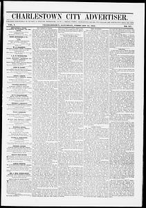 Charlestown City Advertiser, February 21, 1852