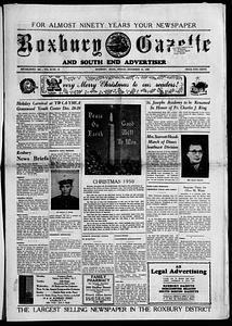 Roxbury Gazette and South End Advertiser, December 22, 1950