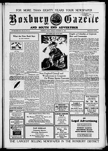 Roxbury Gazette and South End Advertiser, November 15, 1946