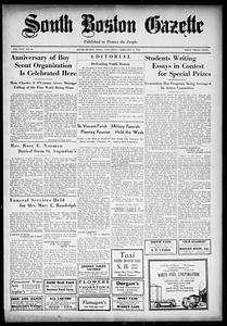 South Boston Gazette, February 12, 1938