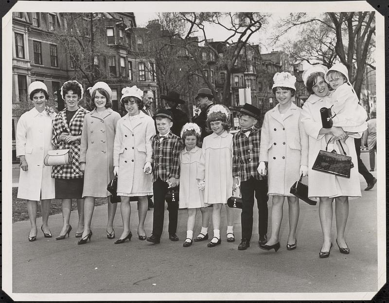 Easter parade on Comm. Ave. Mall