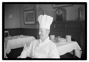 Max Hofer, pres. Of Epicurean Club and chef of the Union Club